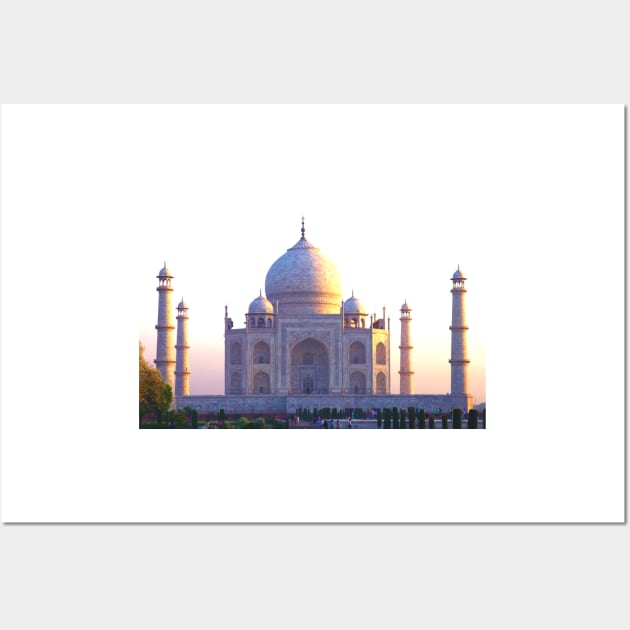 The Taj Mahal at sunrise Wall Art by JohnDalkin